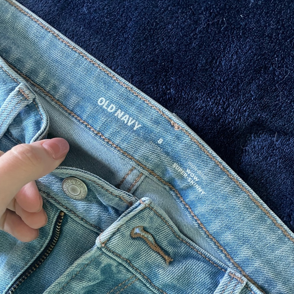 Old Navy Light Blue High Rise Women Jeans